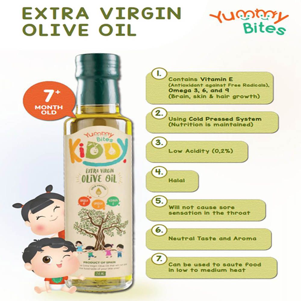 Yummy Bites - Extra Virgin Olive Oil - 250ml