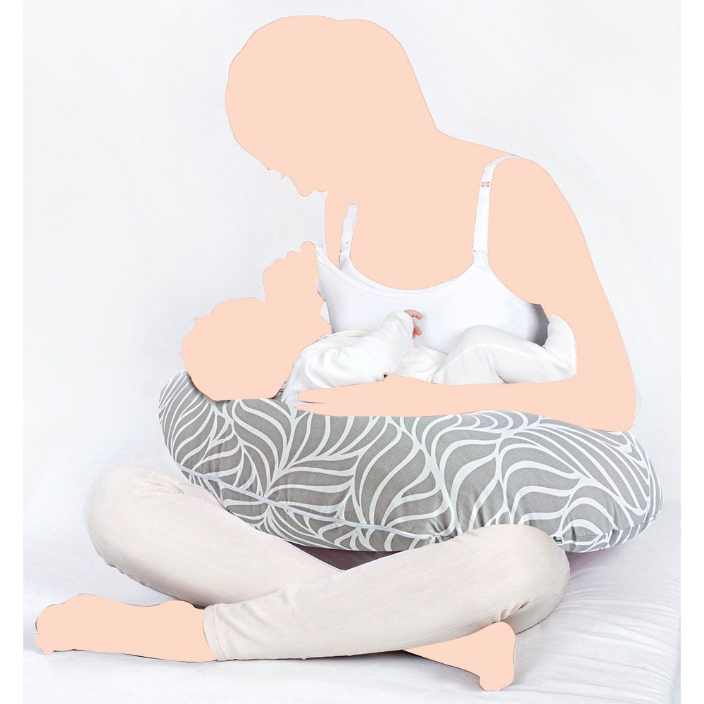 Babyjem - Breastfeeding & Support Pillow - Grey