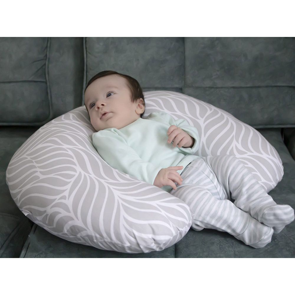 Babyjem - Breastfeeding & Support Pillow - Grey