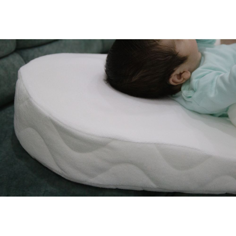 Babyjem - Anti Colic Sleeping Pillow W/ Cherry Seed - White