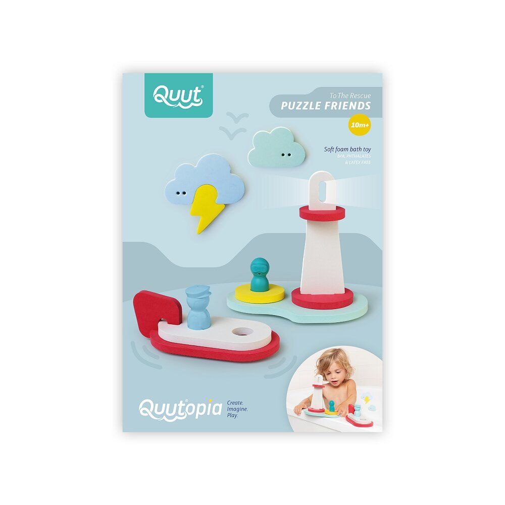 Quut - Quutopia Bath Puzzle 3D Toy - To The Rescue