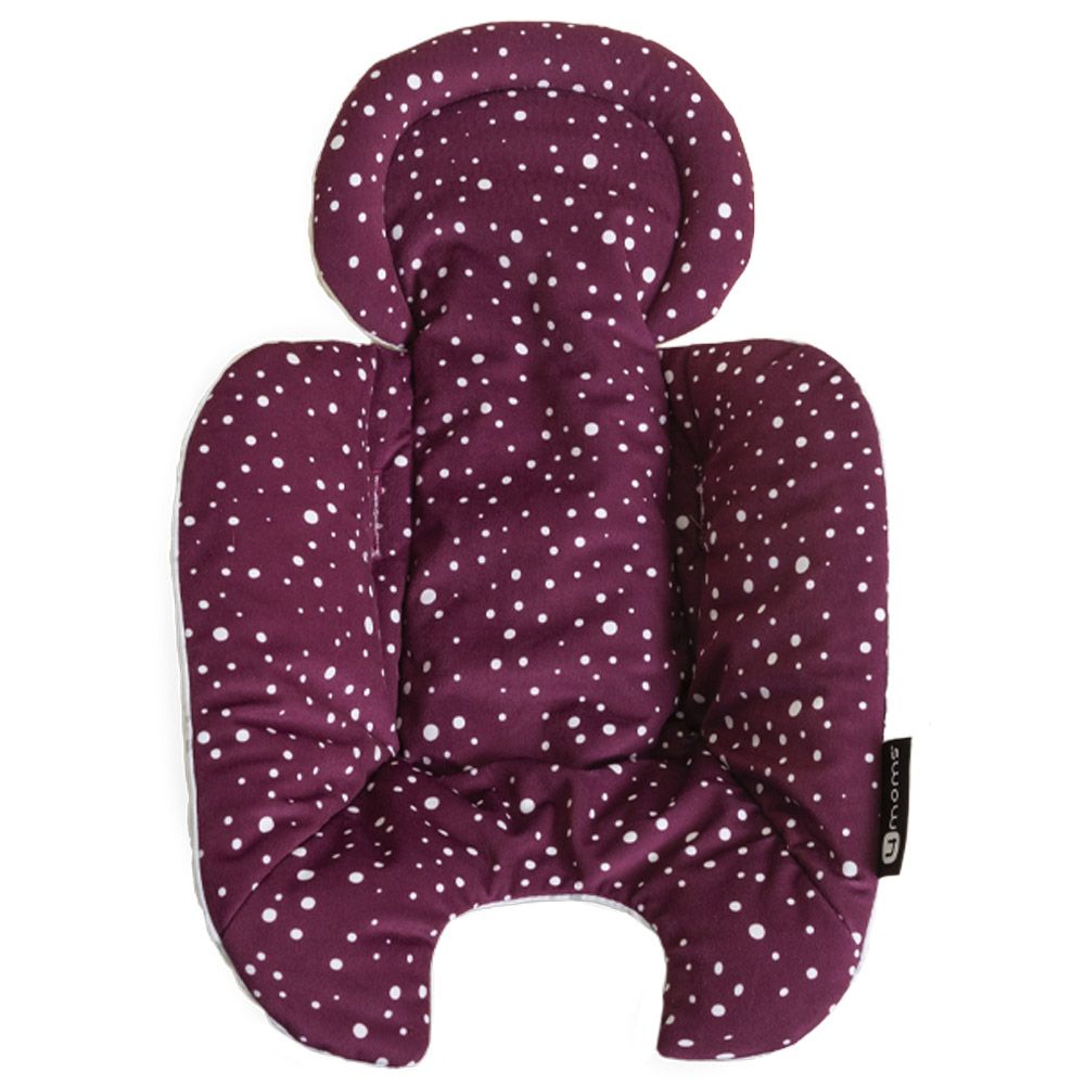 4moms - Rockaroo 2.0 Newborn Insert Only - Maroon/Plush