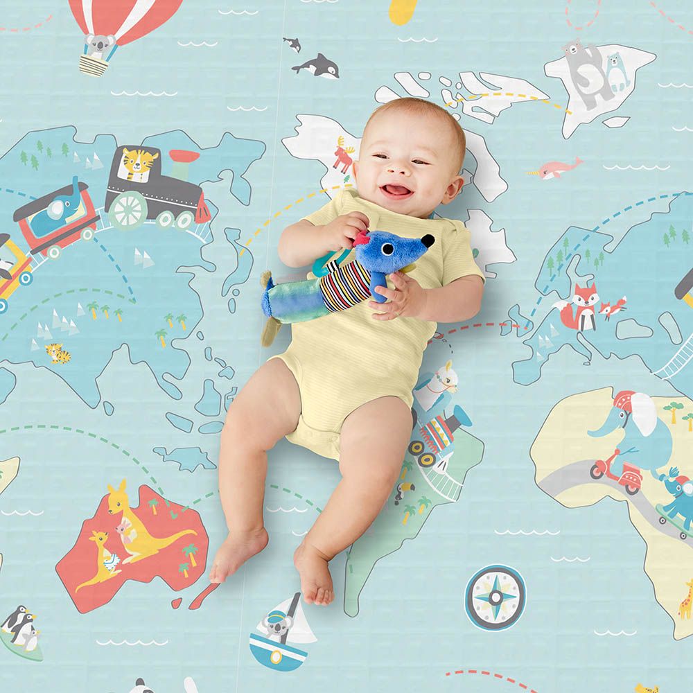 SkipHop - Reversible Playmat - Little Travelers