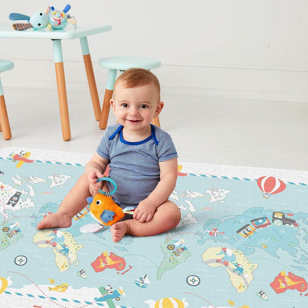 SkipHop - Reversible Playmat - Little Travelers