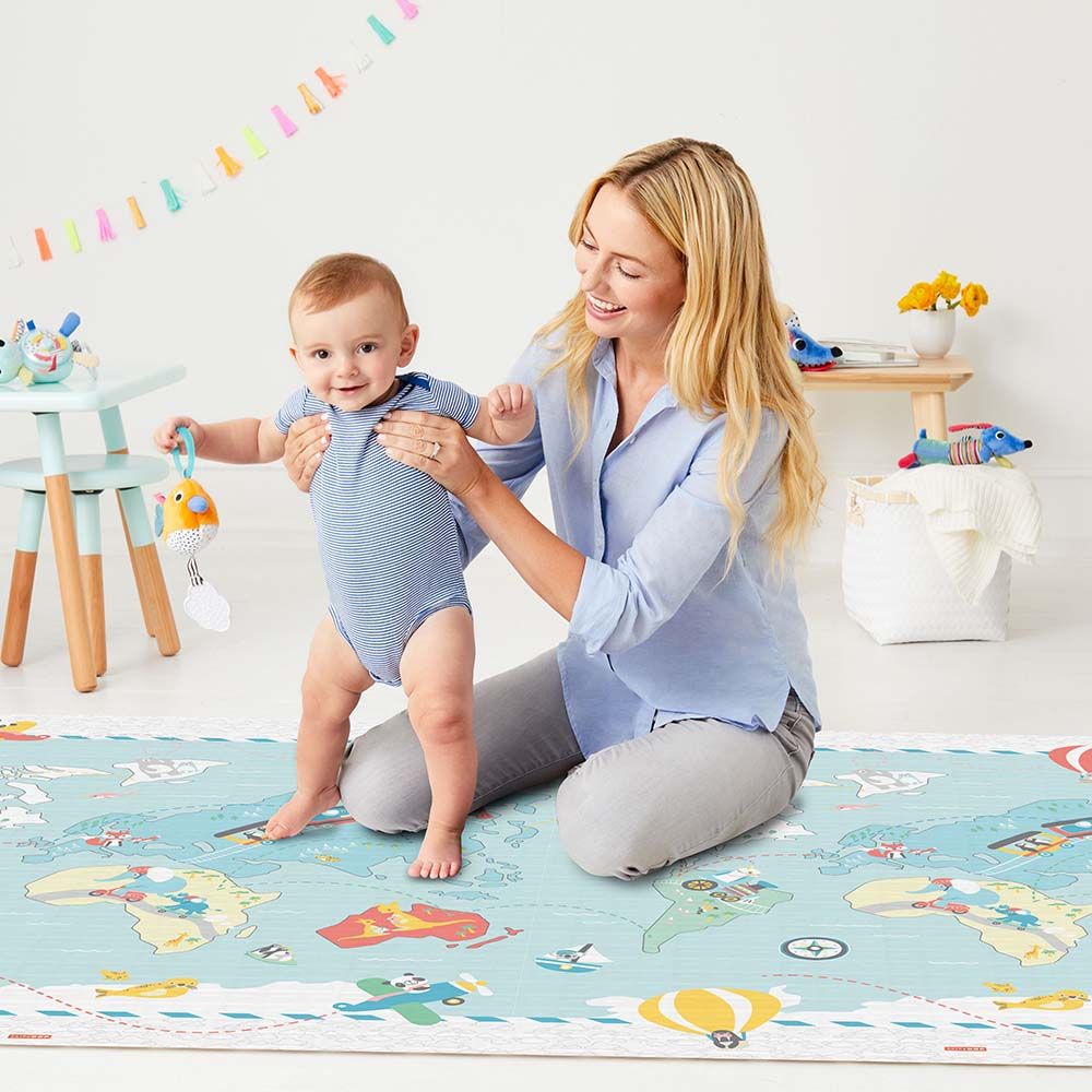 SkipHop - Reversible Playmat - Little Travelers