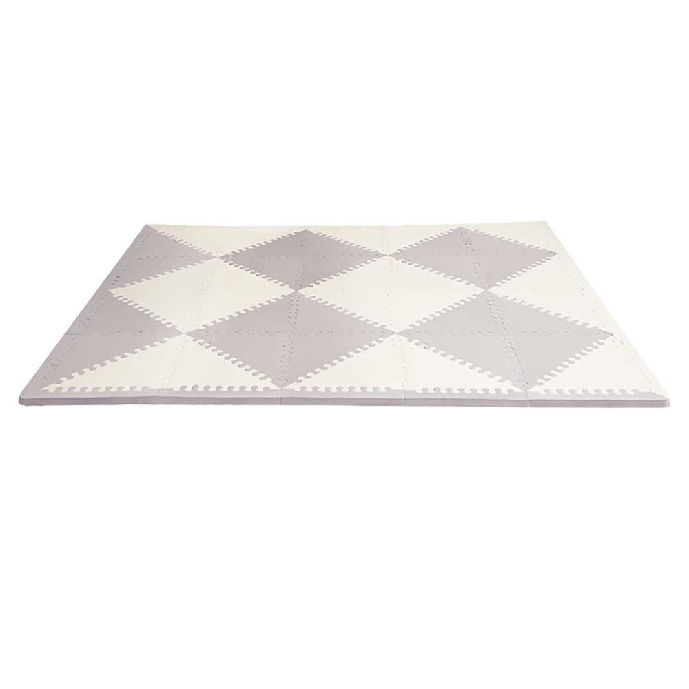 SkipHop - Playspot Geo Floor Tiles - Grey & Cream