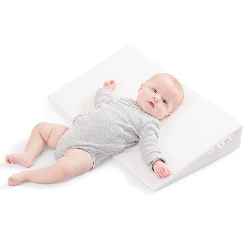 Doomoo - Basics Rest Easy Baby Sleep Positioner - White - L