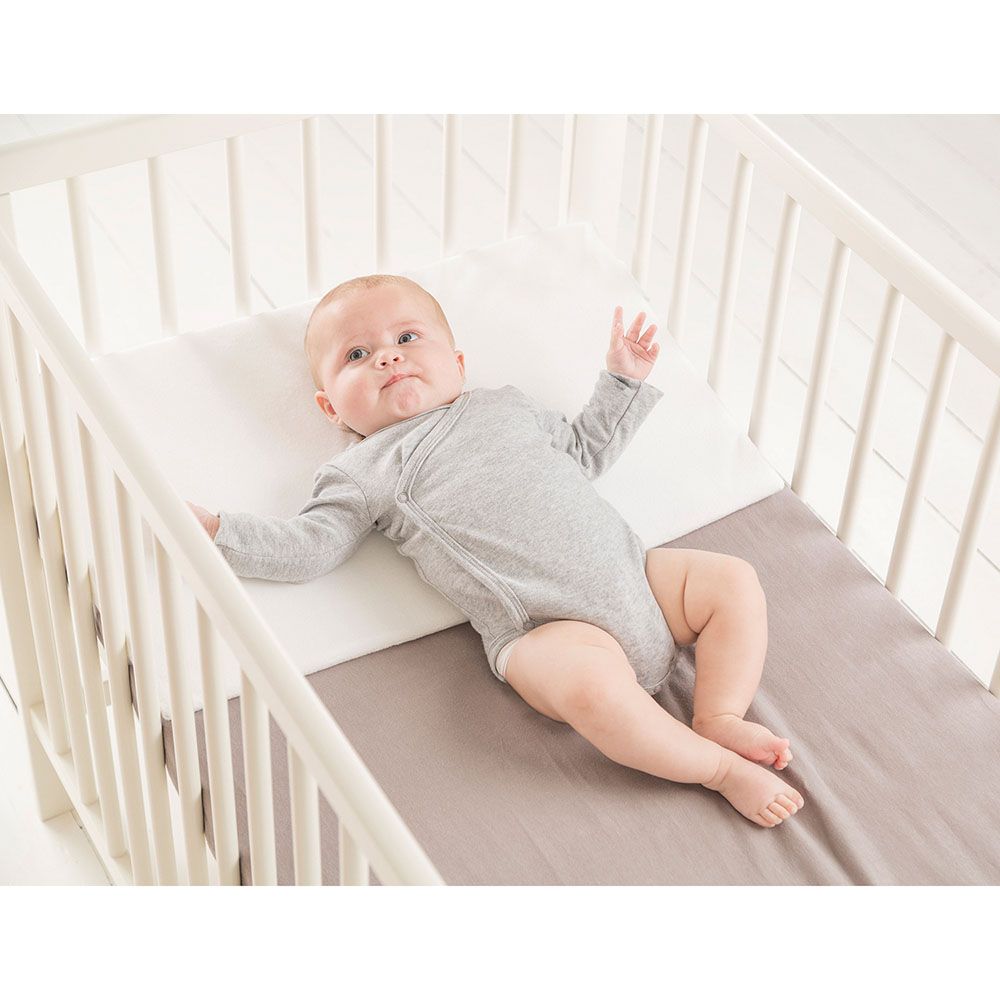 Doomoo - Basics Rest Easy Baby Sleep Positioner - White - L