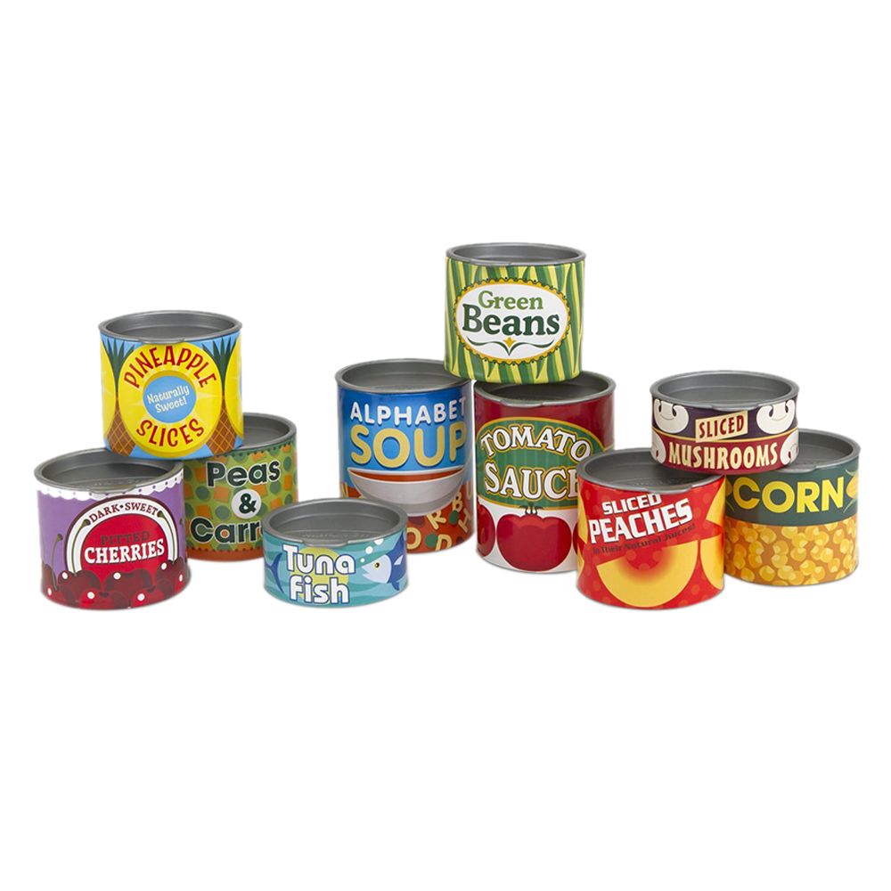 Melissa & Doug - Grocery Cans