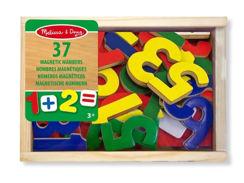 Melissa & Doug Magnetic Wooden Numbers