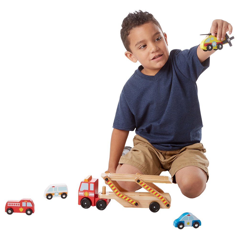 Melissa and doug emergency vehicle online