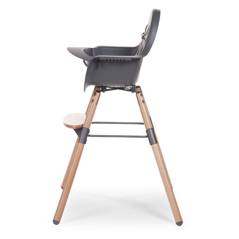 CHILDHOME Evolu 2 Chair with Bumper - Natural / Anthra