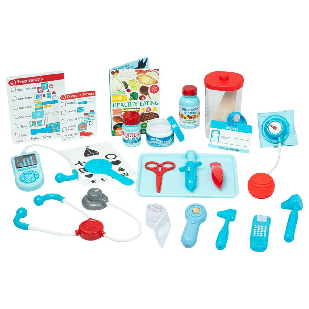 Melissa & Doug - Get Well Doctor's Kit Play Set - 25 pcs