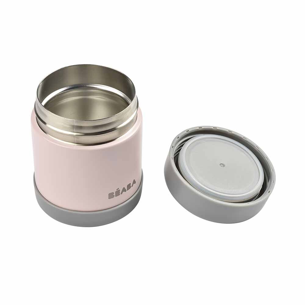 Beaba - Thermo-Portion Food Jar 300ml - Dark Mist/Light Pink