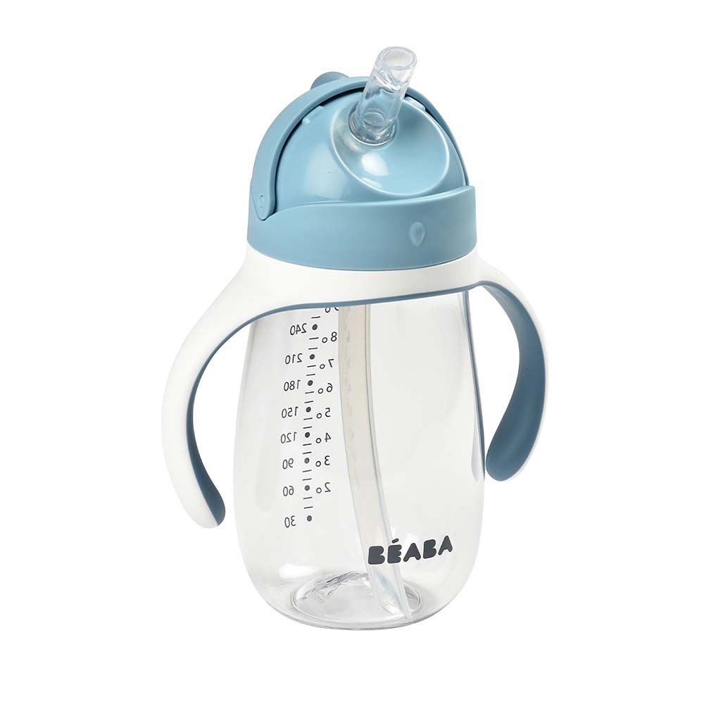 Beaba - Straw Cup - Windy Blue - 300 ml