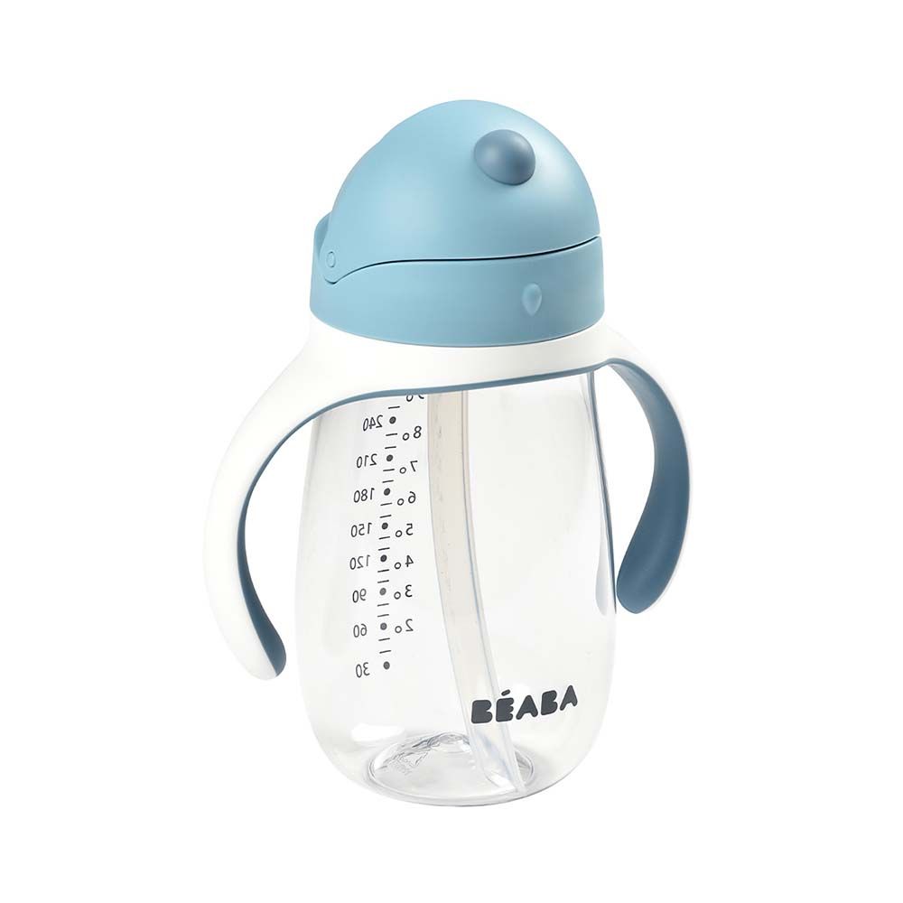 Beaba - Straw Cup - Windy Blue - 300 ml