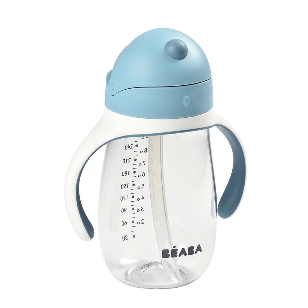 Beaba - Straw Cup - Windy Blue - 300 ml