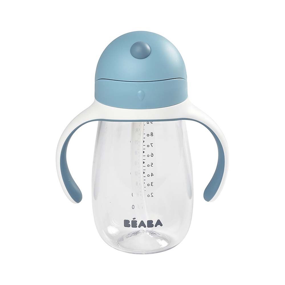 Beaba - Straw Cup - Windy Blue - 300 ml