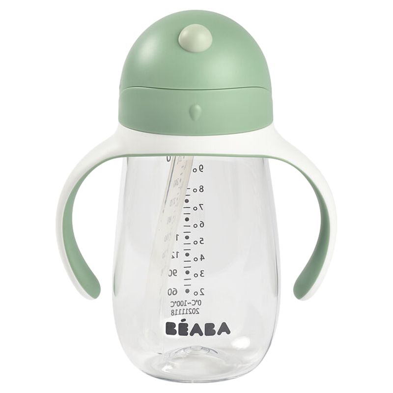 Beaba - Straw Cup - Sage Green - 300 ml