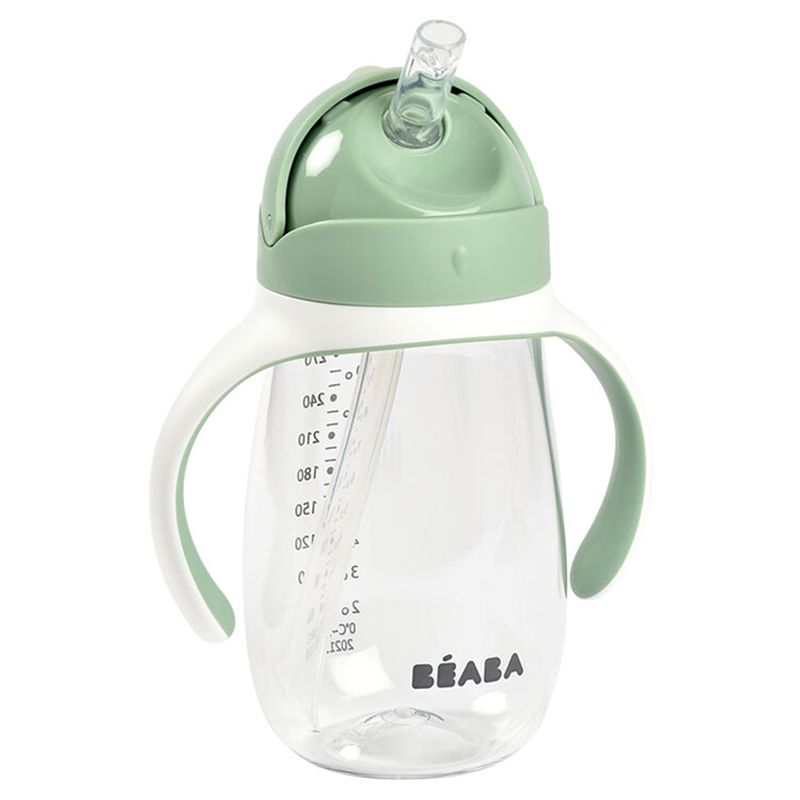 Beaba - Straw Cup - Sage Green - 300 ml