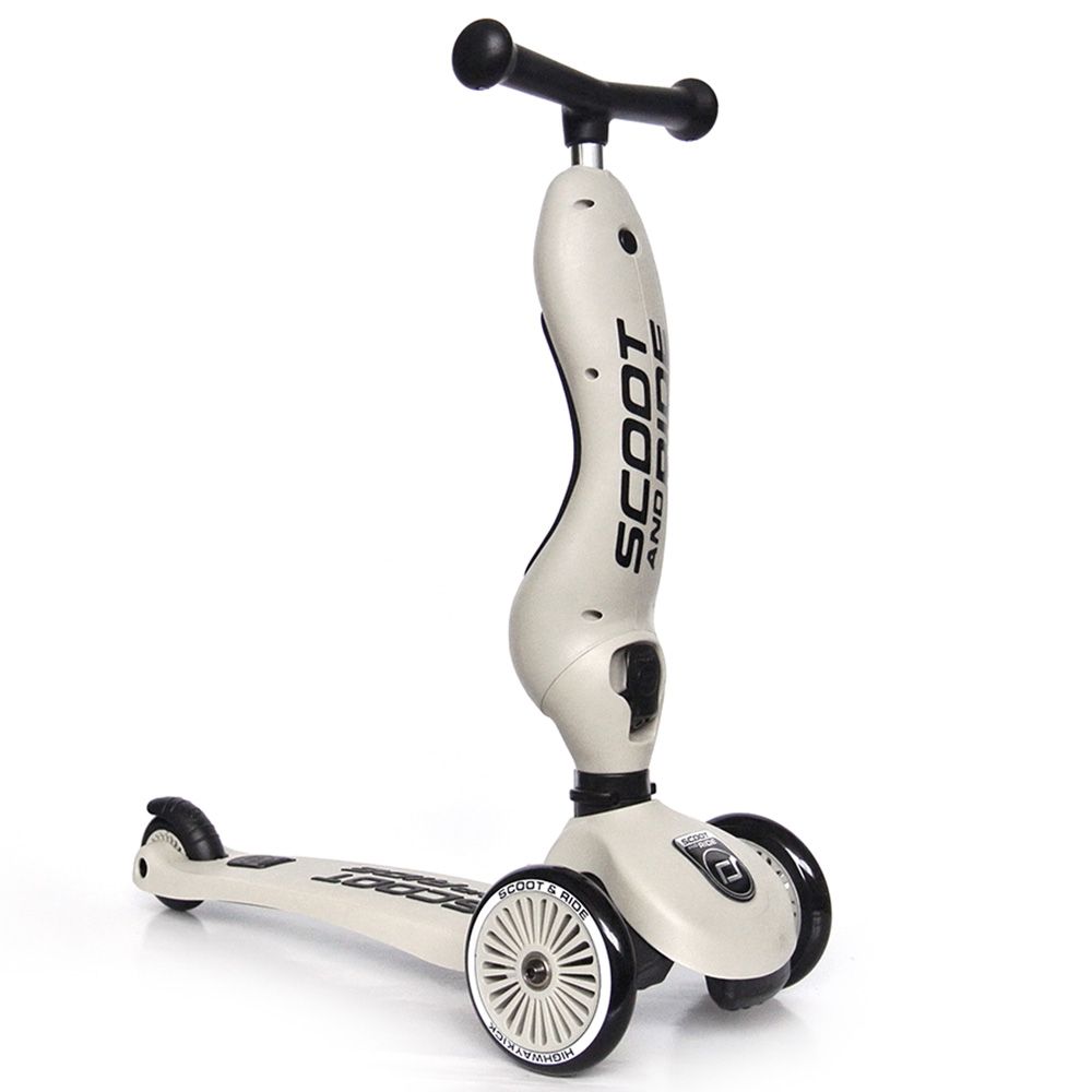 Scoot & Ride - Highwaykick 1 - 2-in-1 Scooter - Ash