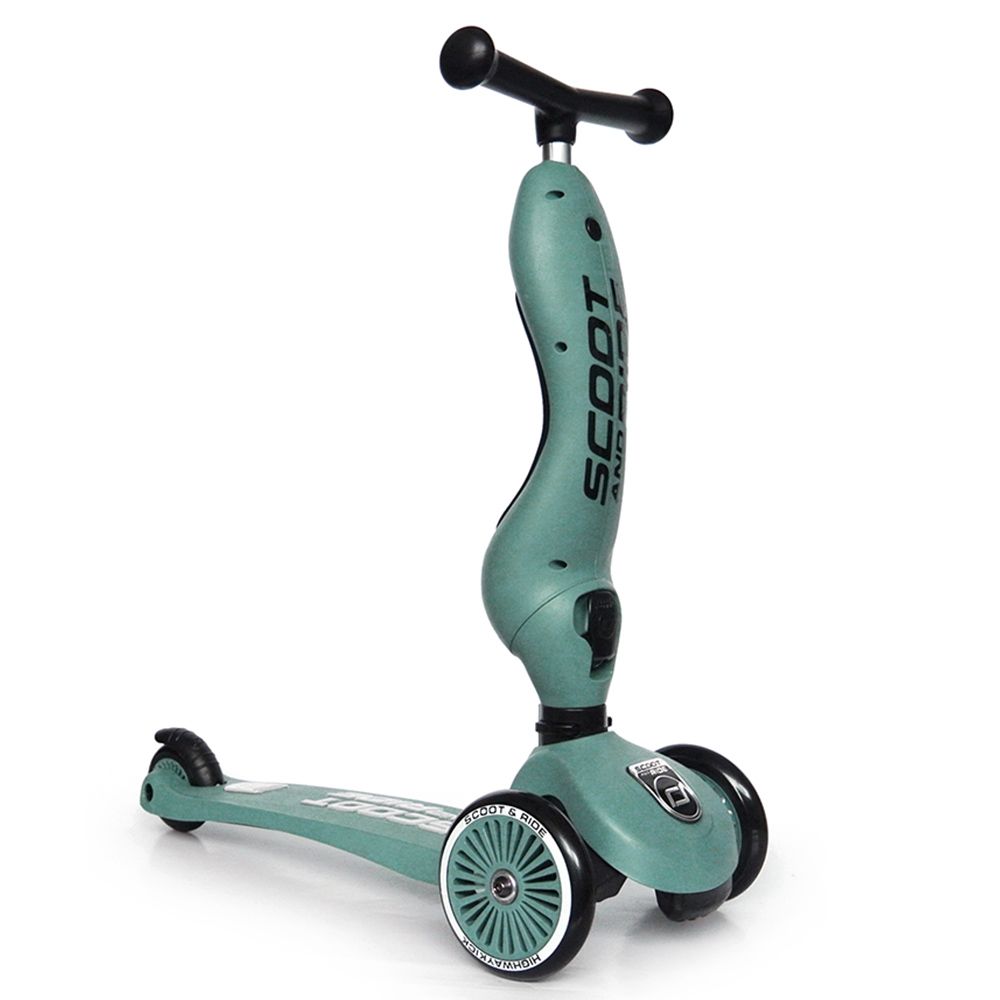 Scoot & Ride - 2-in-1 Scooter Highwaykick 1 - Forest