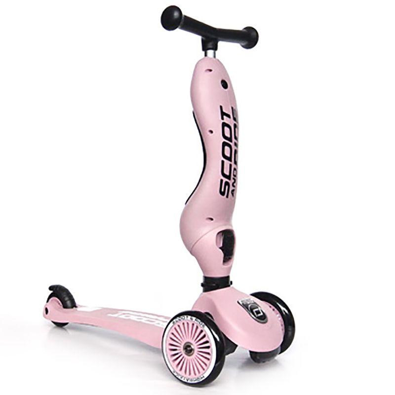 Scoot & Ride - 2-in-1 Scooter Highwaykick 1 - Rose