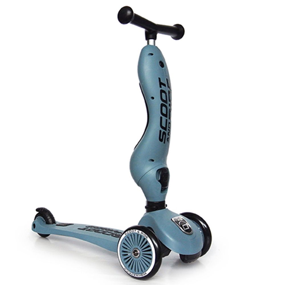 Scoot & Ride - 2-in-1 Scooter Highwaykick 1 - Steel