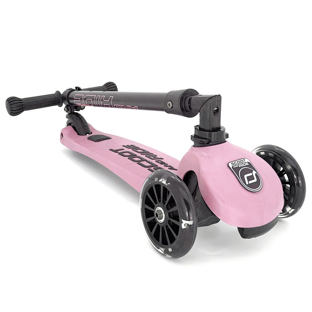 Scoot & Ride - Highwaykick 3 LED - Rose