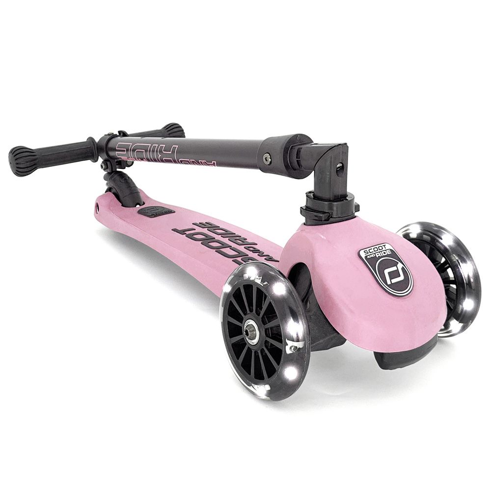 Scoot & Ride - Highwaykick 3 LED - Rose