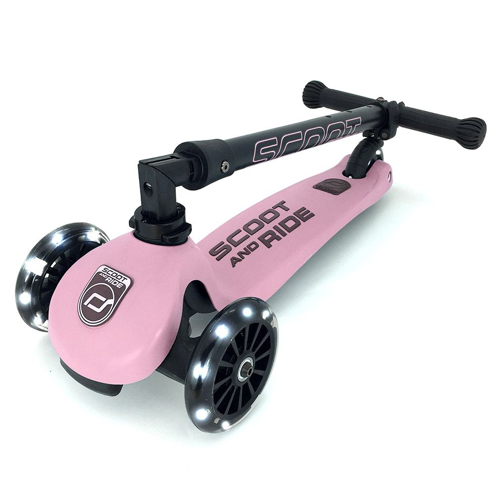 Scoot & Ride - Highwaykick 3 LED - Rose