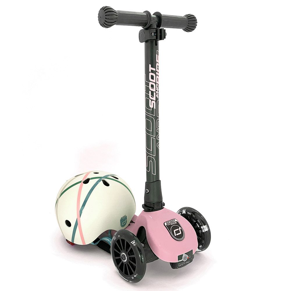 Scoot & Ride - Highwaykick 3 LED - Rose