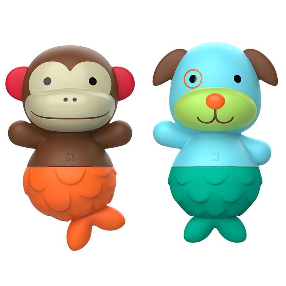 SkipHop - Zoo Mix & Match Flippers - Monkey/Dog