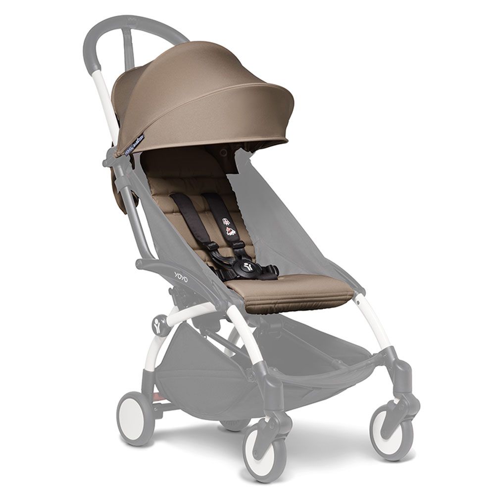 Babyzen - YOYO Pack 6+ Canopy & Seat Pad - Taupe