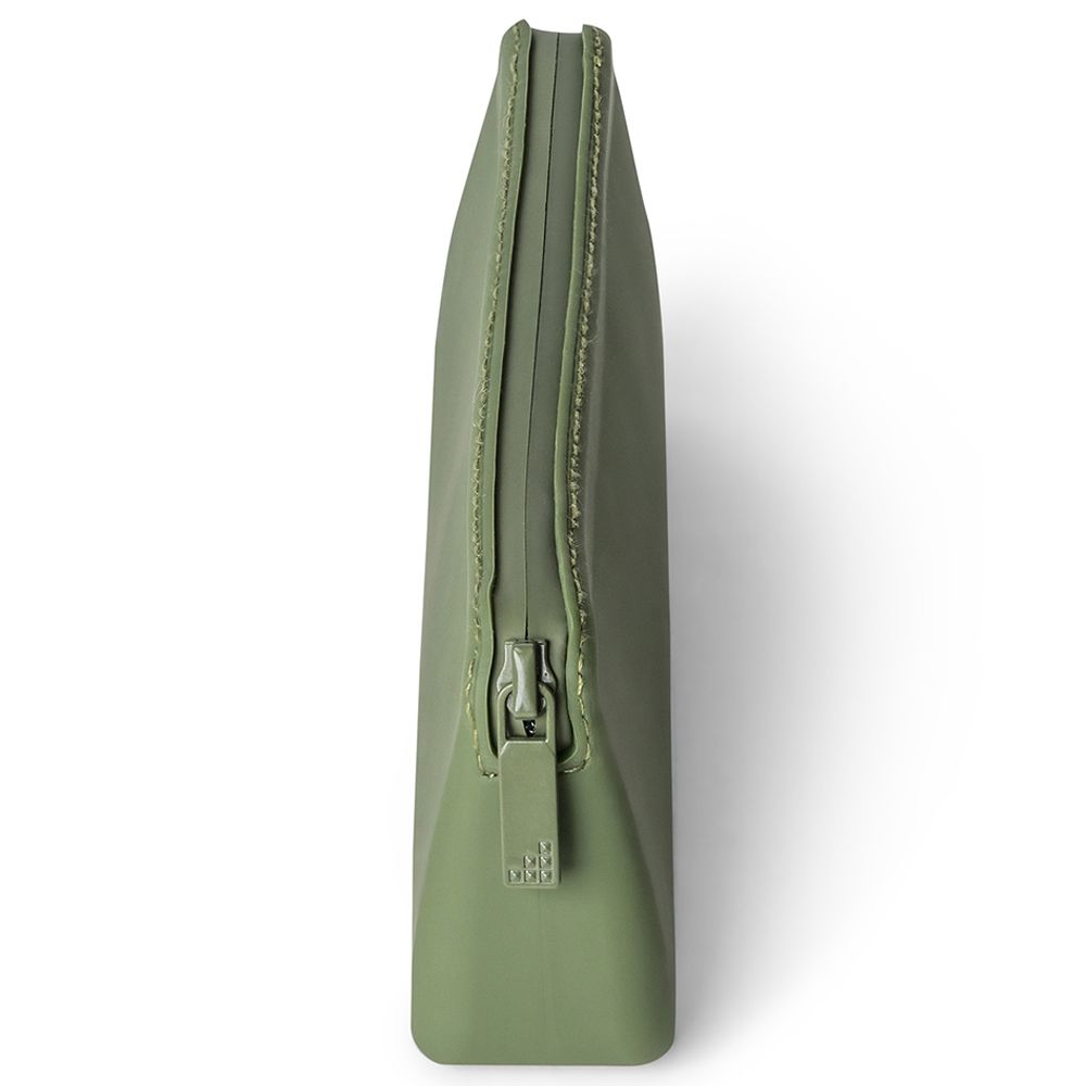 Citron - Silicone Cutlery Pouch - Green