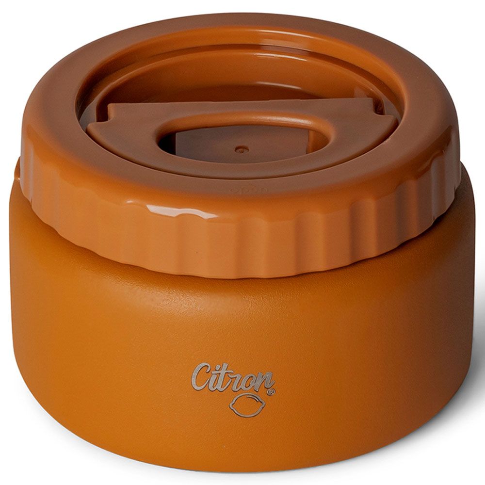 Citron - Stainless Steel Food Jar - 250Ml - Caramel