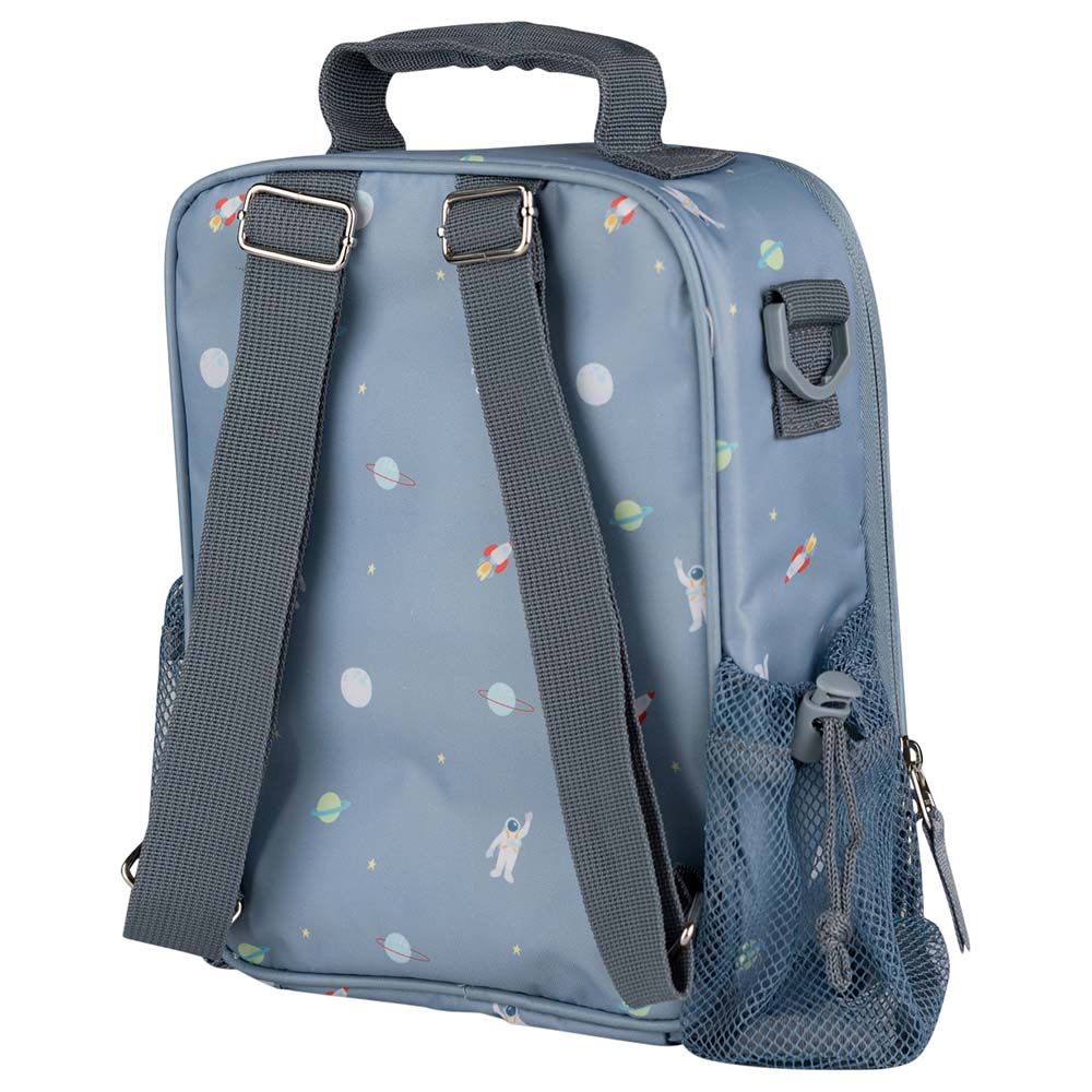 Citron - Insulated Lunch bag Backpack - Blue