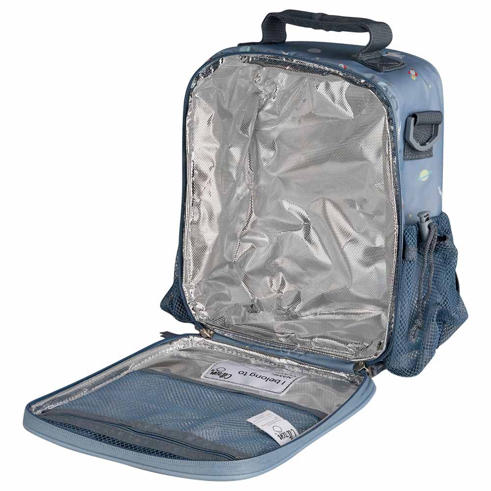 Citron - Insulated Lunch bag Backpack - Blue