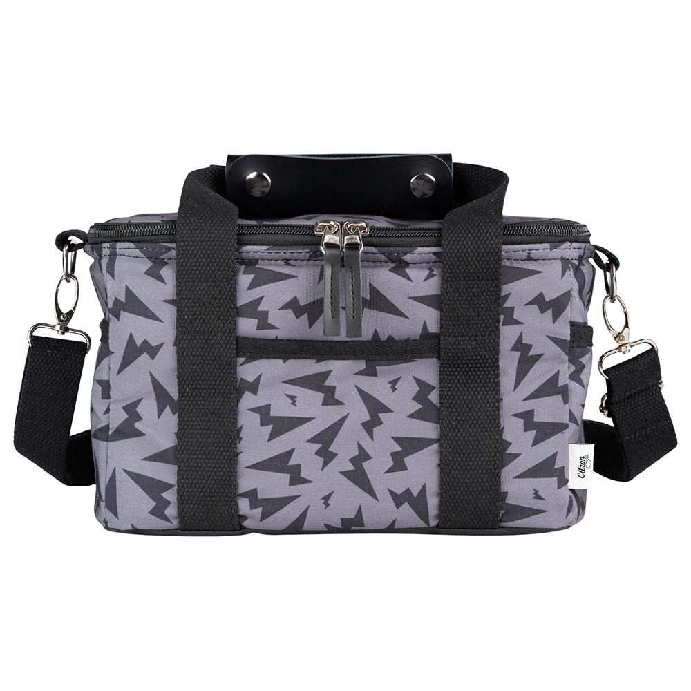 Citron - Insulated Lunch bag - Black