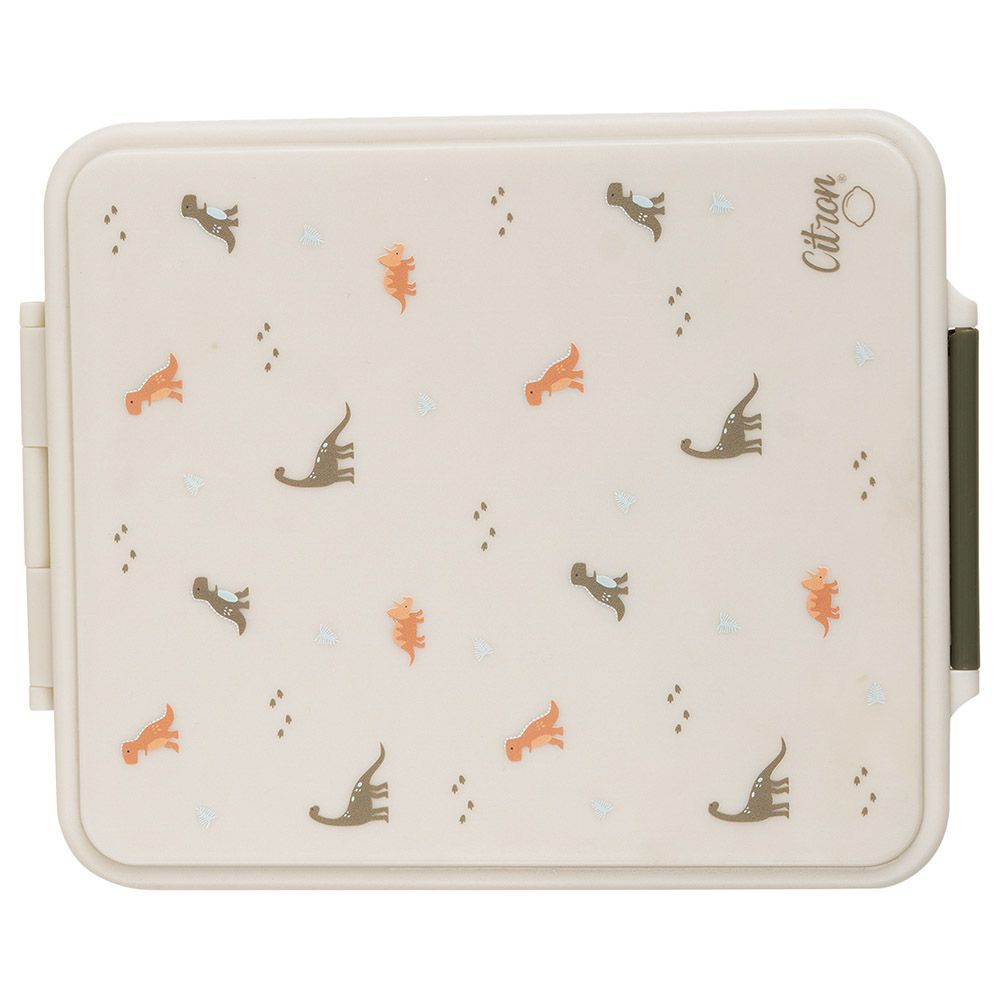 Citron - 4 Compartments Grand Lunchbox - White