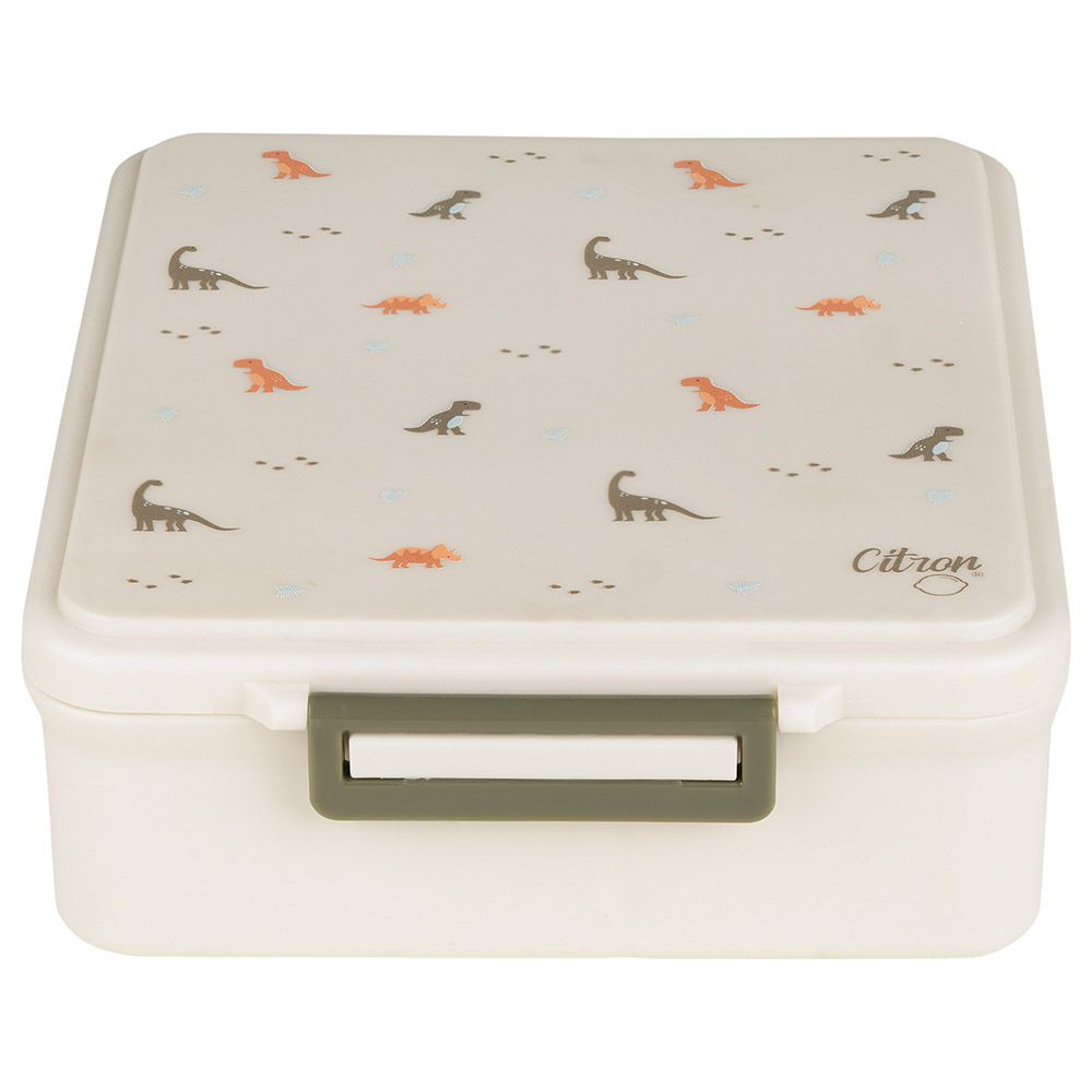 Citron - 4 Compartments Grand Lunchbox - White