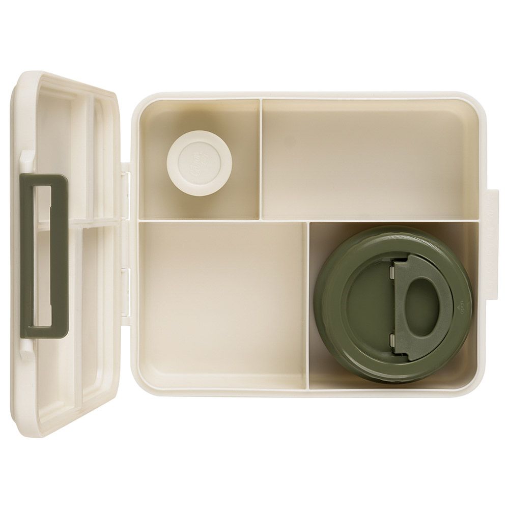 Citron - 4 Compartments Grand Lunchbox - White