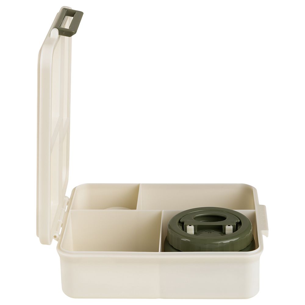 Citron - 4 Compartments Grand Lunchbox - White