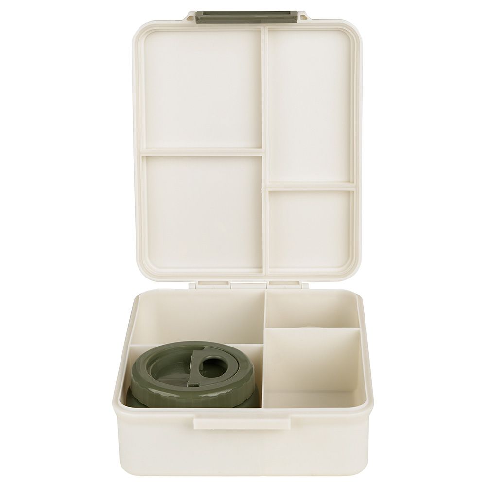 Citron - 4 Compartments Grand Lunchbox - White