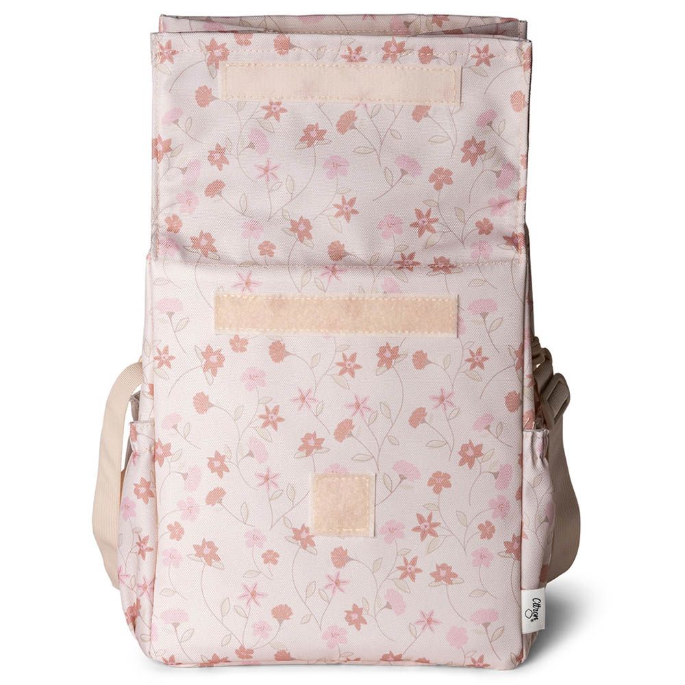 Citron - Insulated Rollup Lunchbag - Flower