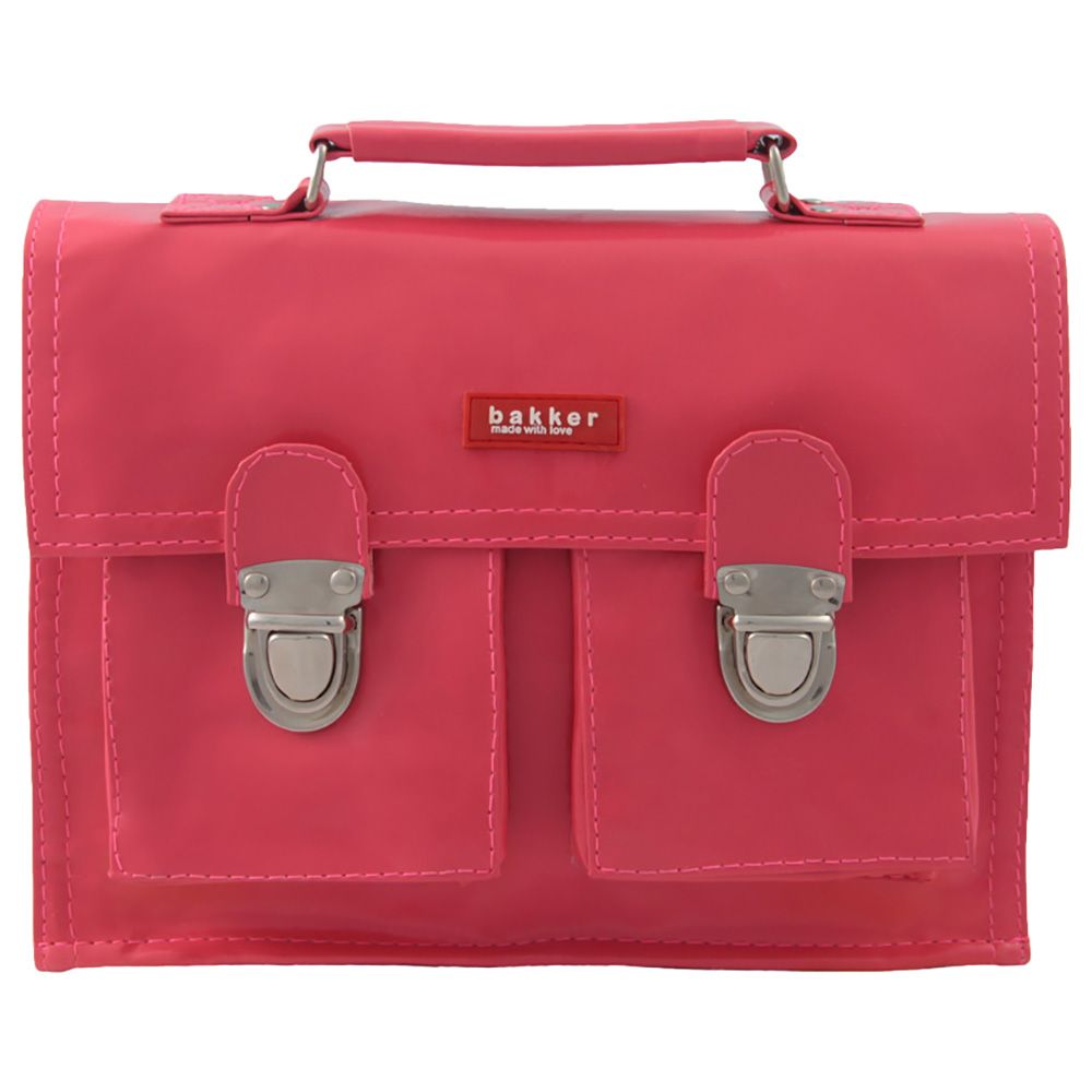 Bakker - Satchel Mini - Vinyl Fuchsia - 10 Inch