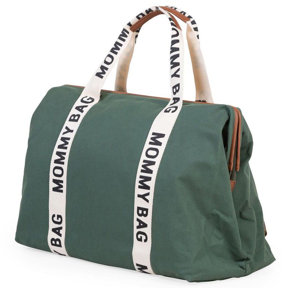 Childhome - Mommy Bag Signature Canvas - Green