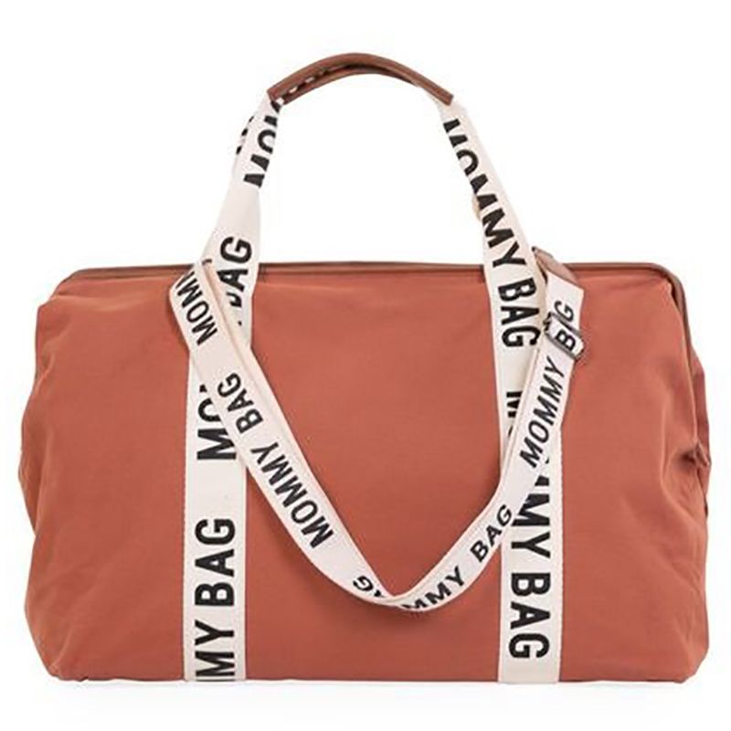 Childhome - Mommy Bag Signature Canvas - Terracotta