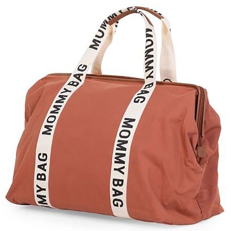 Childhome - Mommy Bag Signature Canvas - Terracotta