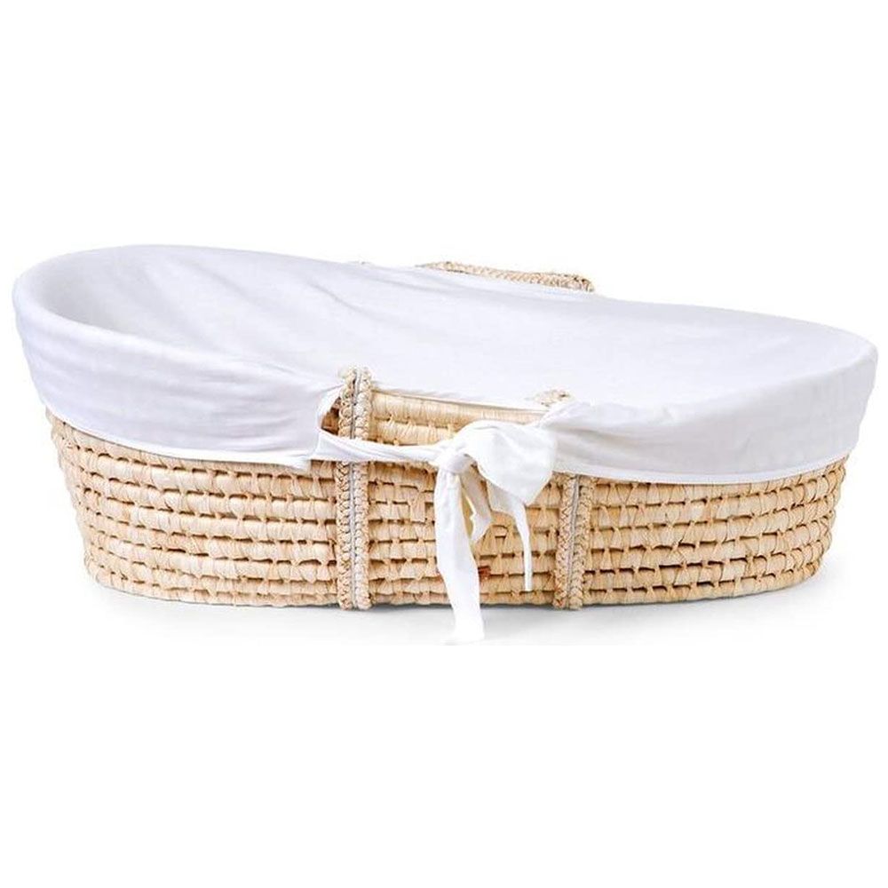 Childhome - Moses Basket, Mattress & Cover Set - Off White